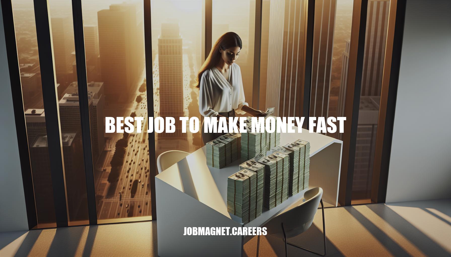 Best Jobs to Make Money Fast: Top Picks for Swift Earnings