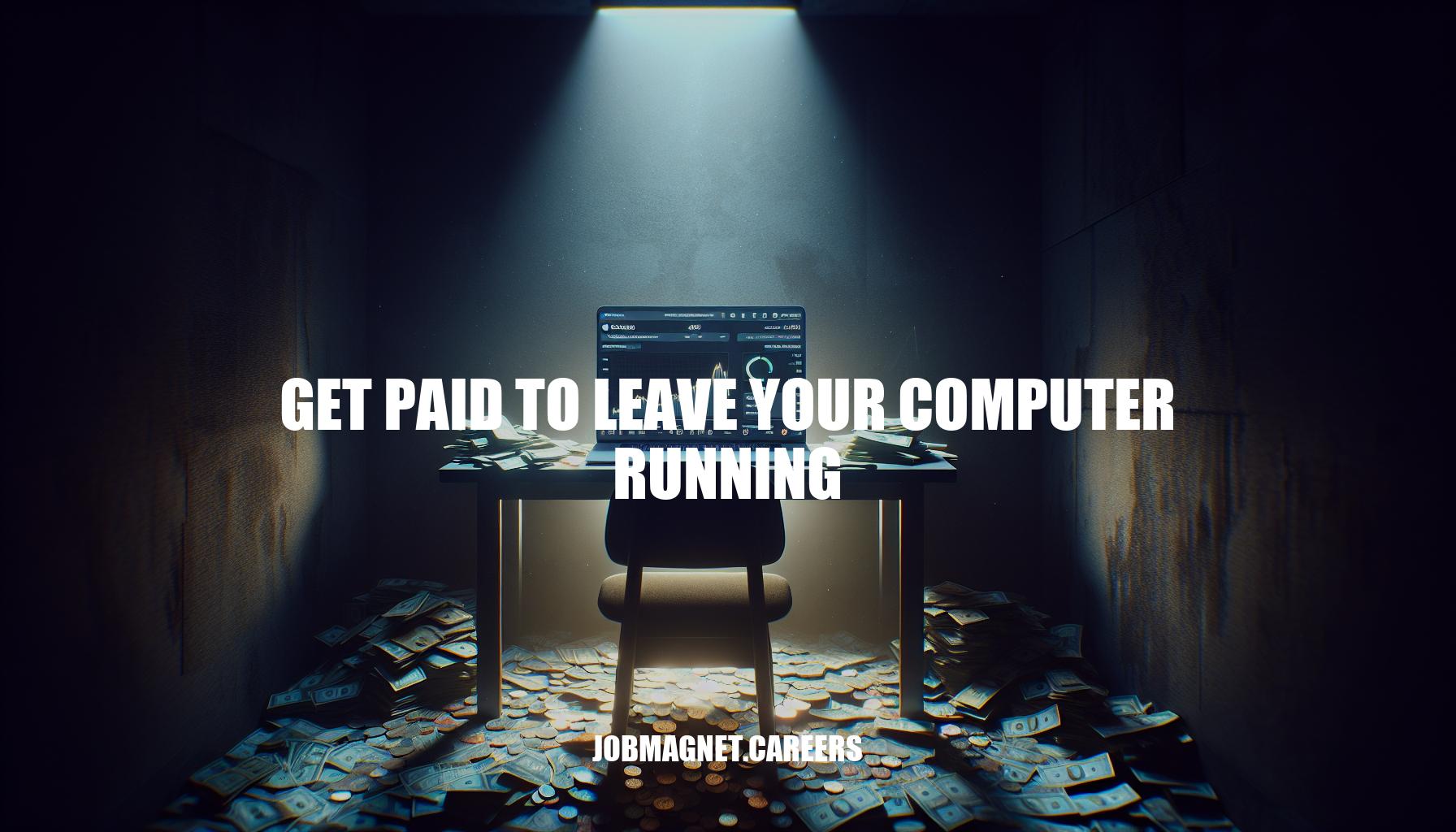 Get Paid To Leave Your Computer Running: Unveiling Passive Income Opportunities